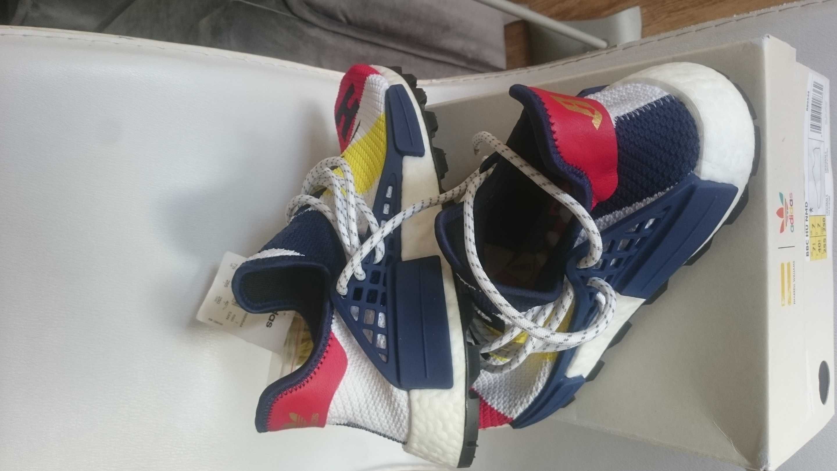 40 2/3 adidas NMD Hu Pharrell x Billionaire Boys Club Multi-C BB9544