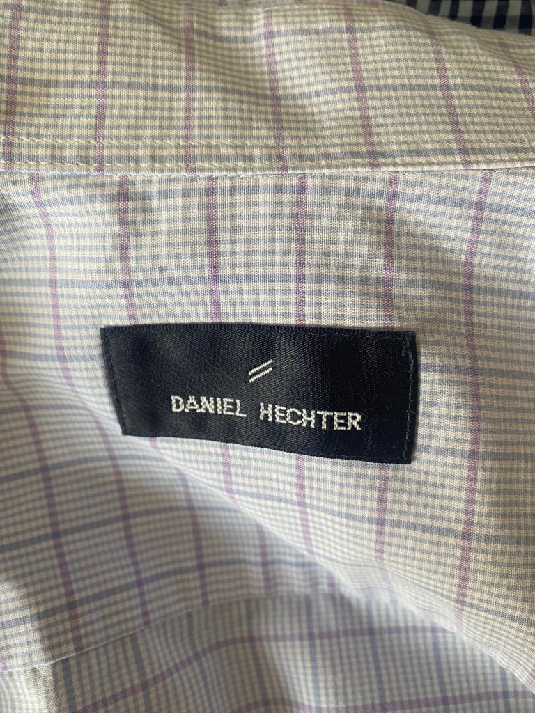 Koszula męska Daniel Hechter, rozmiar L fioletowa