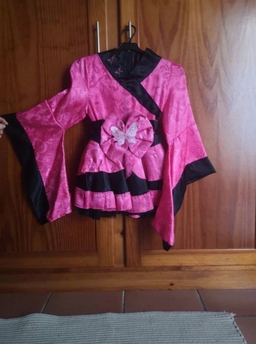 Fato de gueixa carnaval