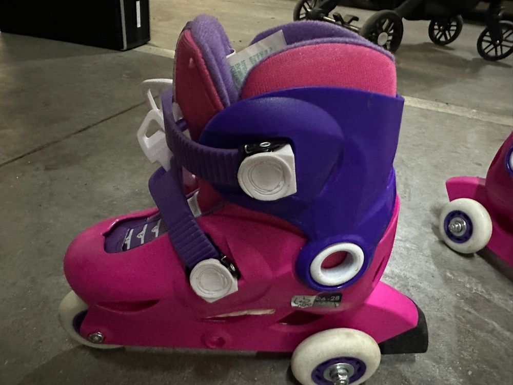 Patins menina rosa 26-28