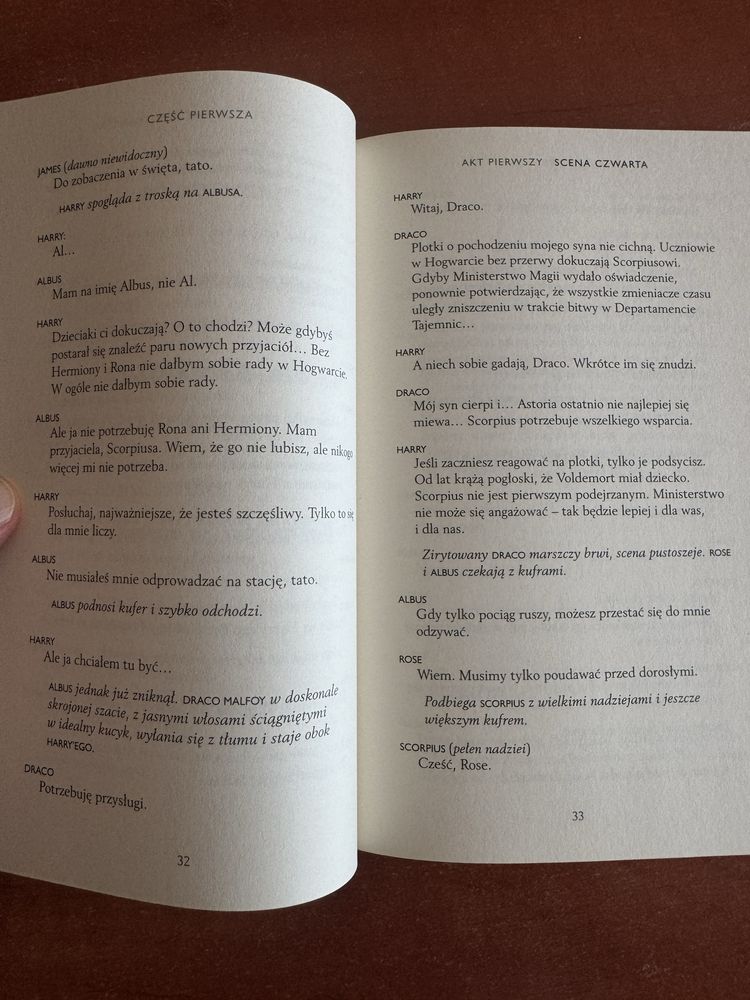 Harry Potter i przeklęte dziecko cz.I i cz.II