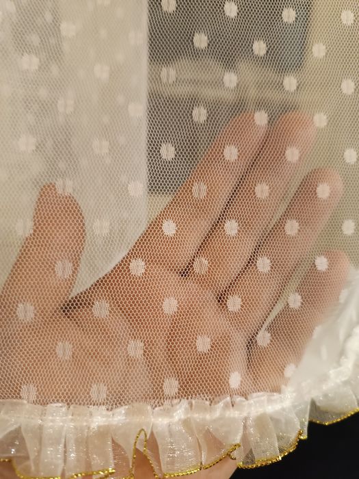 Przecudowny komplet firanka z zazdrostkami