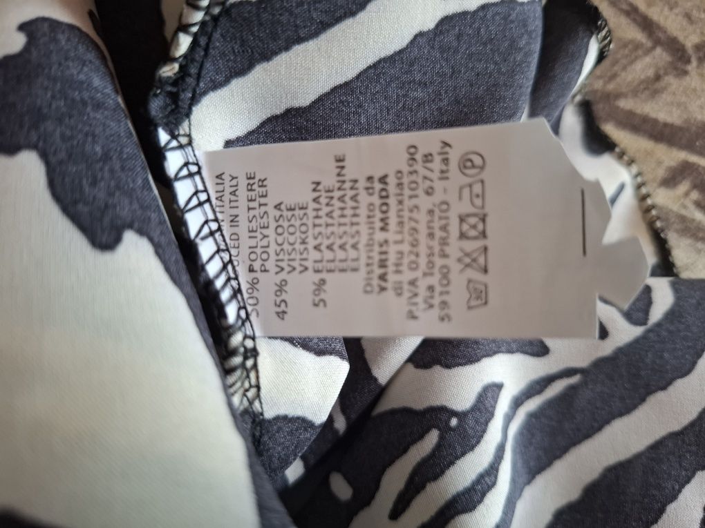 Sukienka zebra na lato