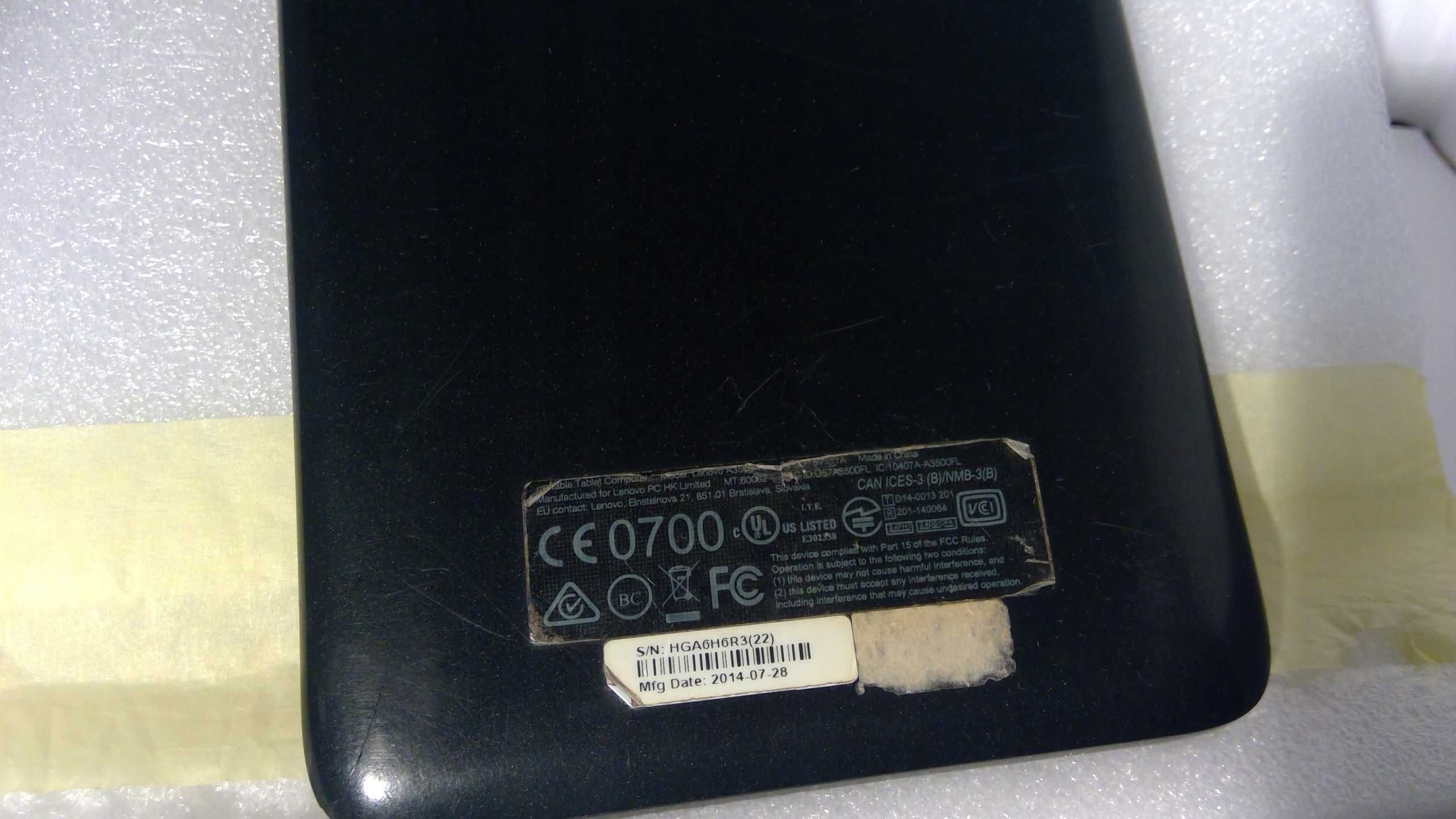 Tablet Lenovo A3500-FL 7" nr1071