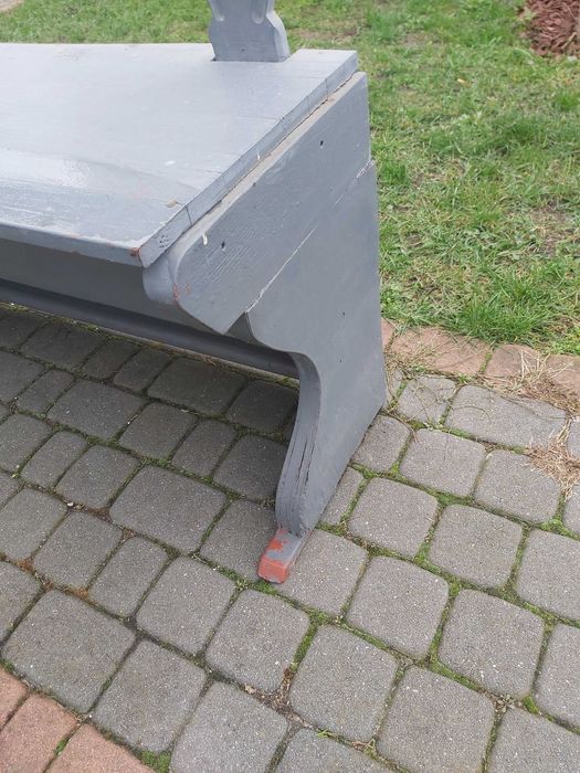 Ławka ogrodowa na taras