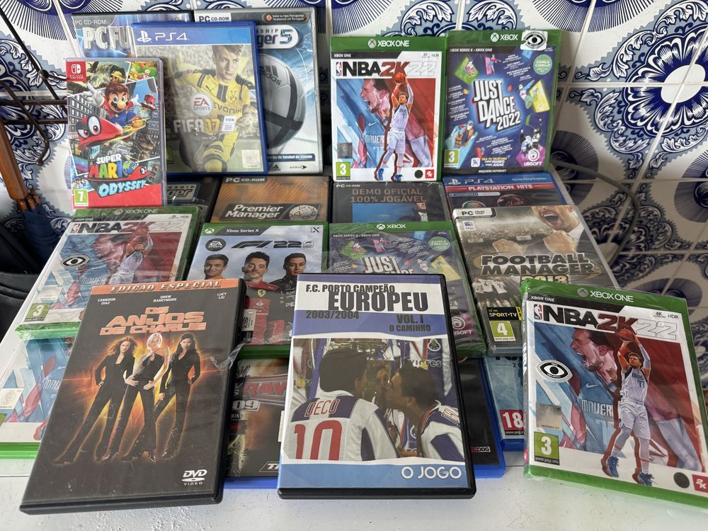 Jogos diversos para consolas