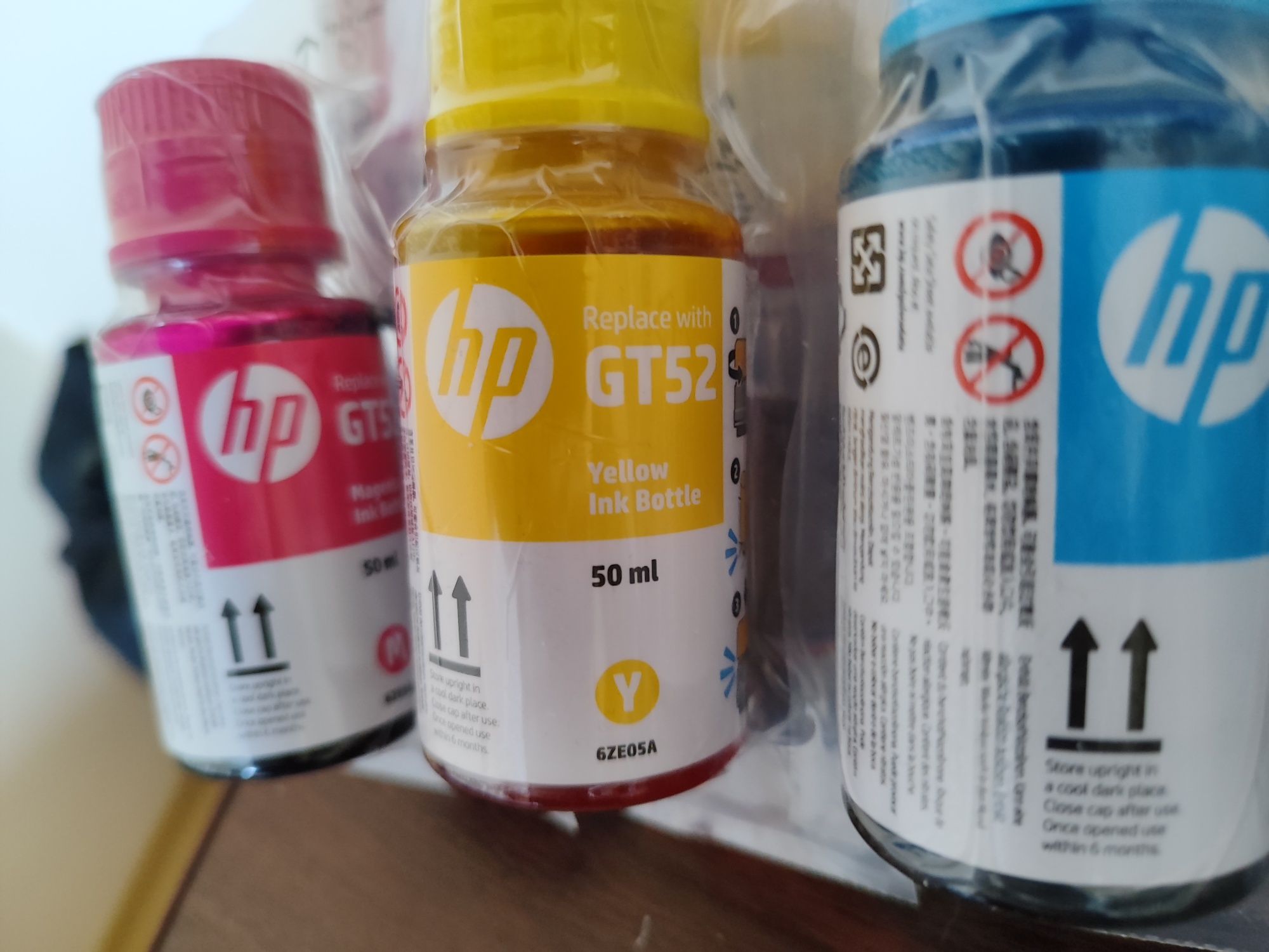 Чорнило HP GT52, GT53XL, Canon, Epson