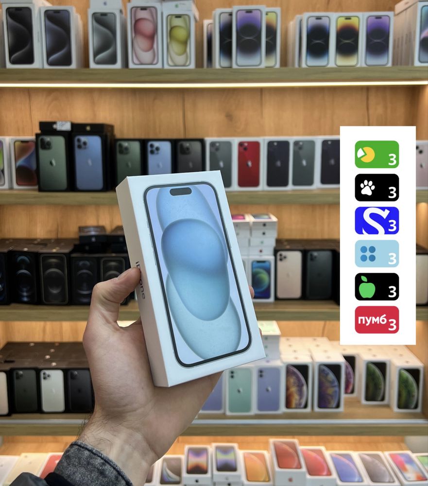 Iphone 15 Blue оплата частинами 128gb 256gb 512gb
