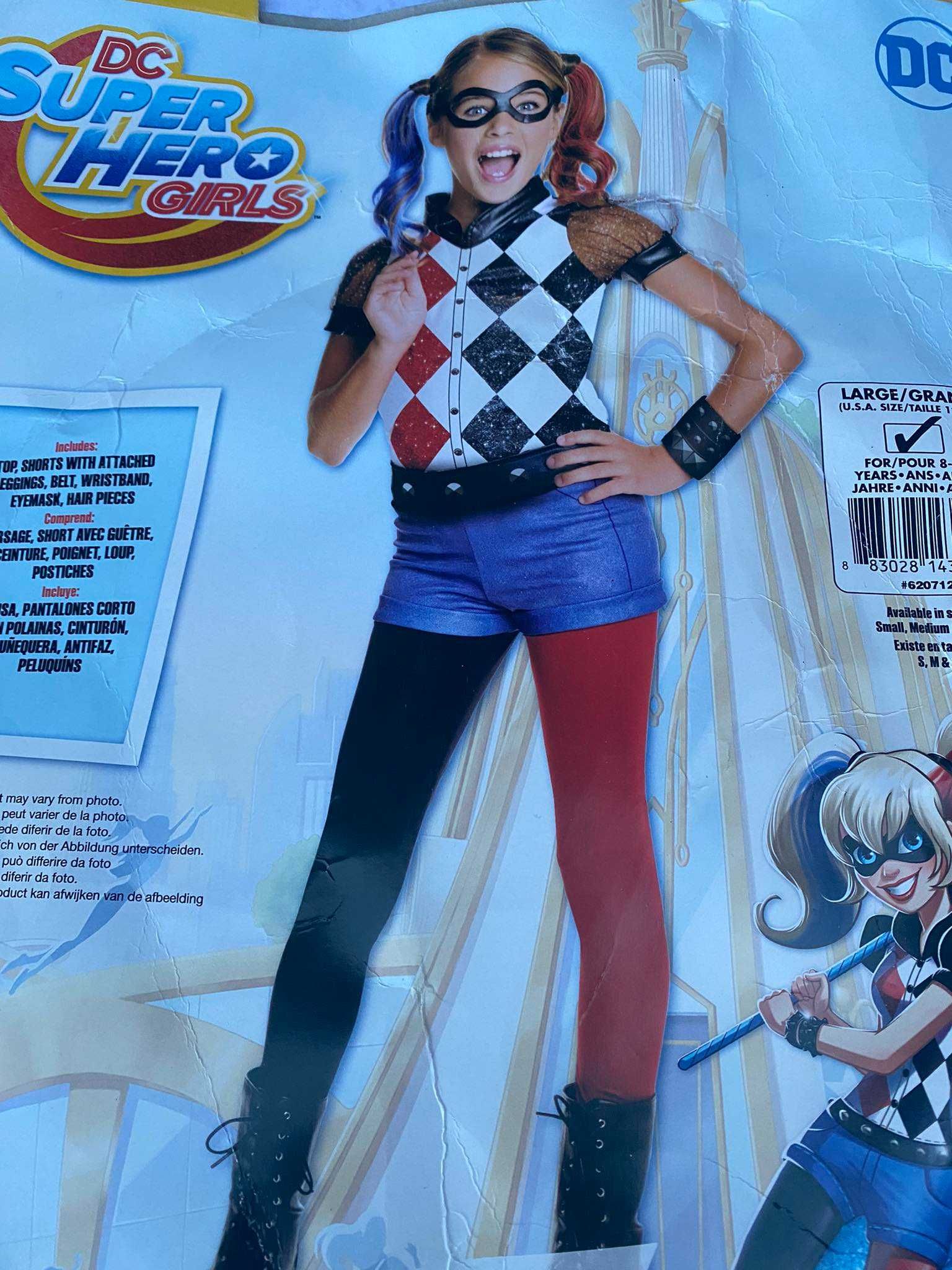 Harley Quinn   strój karnawałowy  kostium przebranie