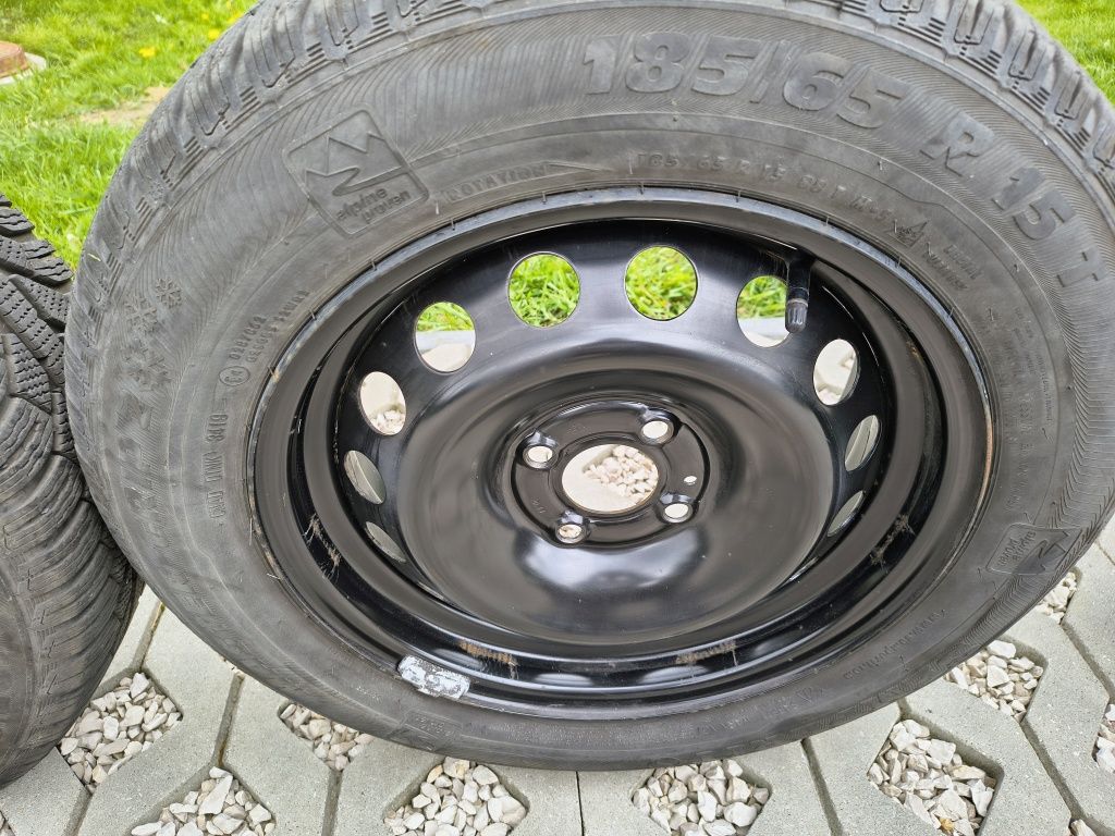 Koła felgi opony zimowe Semperit Master Grip 185/65 r15 Renault Dacia