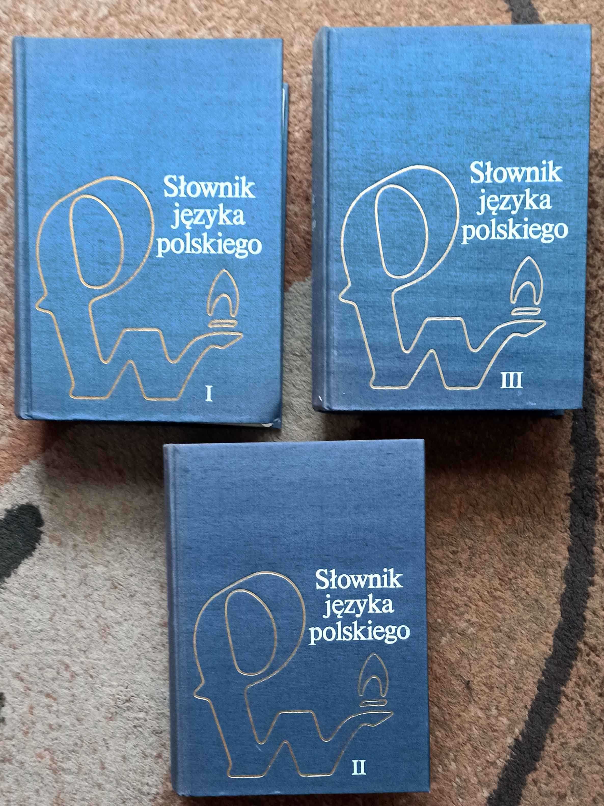 Słownik Języka Polskiego PWN 3 tomy, red. M. Szymczak