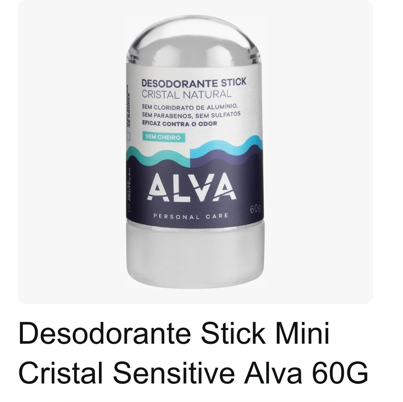 Desodorizante ALVA – 100% Natural
Produ