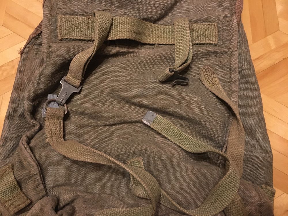 Plecak militarny wojskowy wojsko wojna prl kolekcja militaria armia