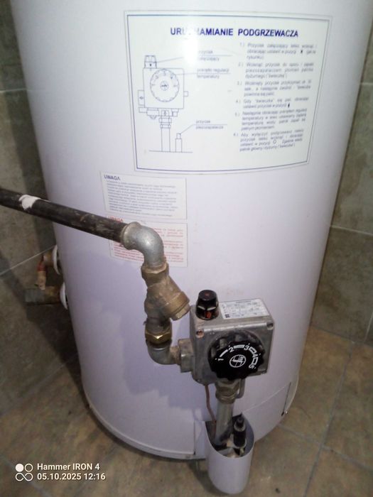 Hydroterma, gazowy podgrzewacz wody