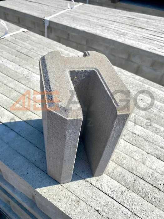 Łącznik podmurówki łącznik betonowy bloczek 25 30 cm