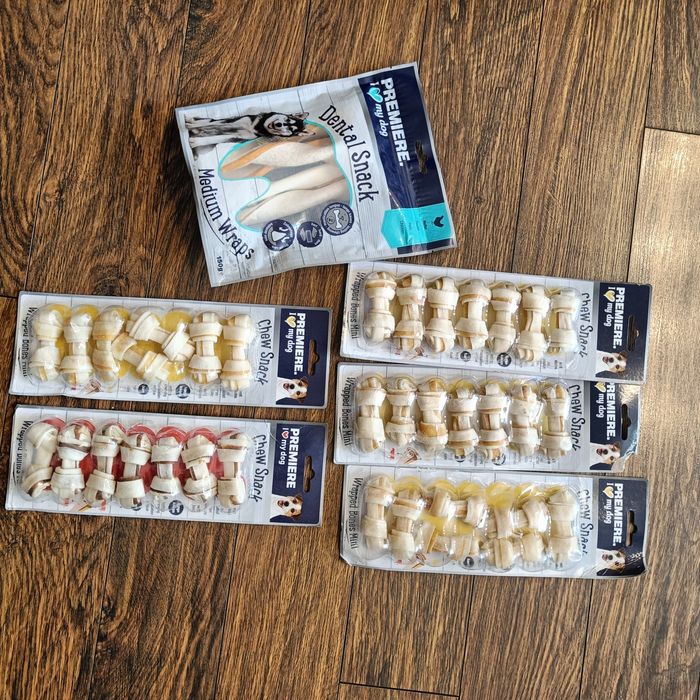 Duży zestaw gryzakow dla psa