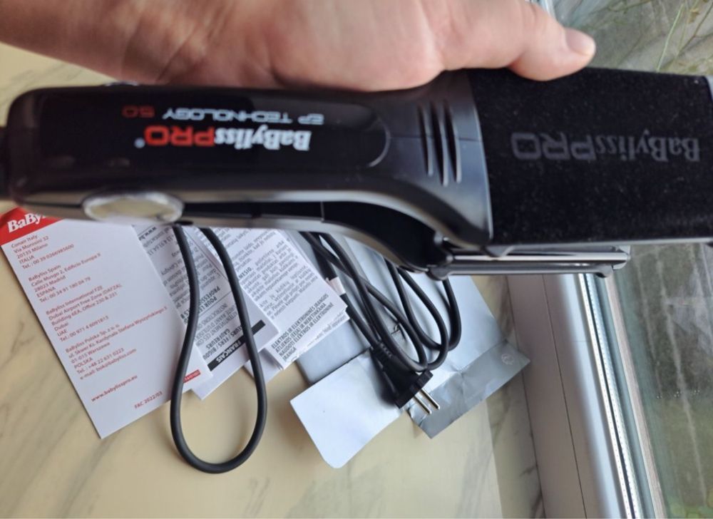 НОВАЯ Профессиональная Плойка гофре BaByliss Pro Crimp 60 стайлер