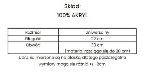 Czapka damska Olavoga Foggia Uni ecru biała