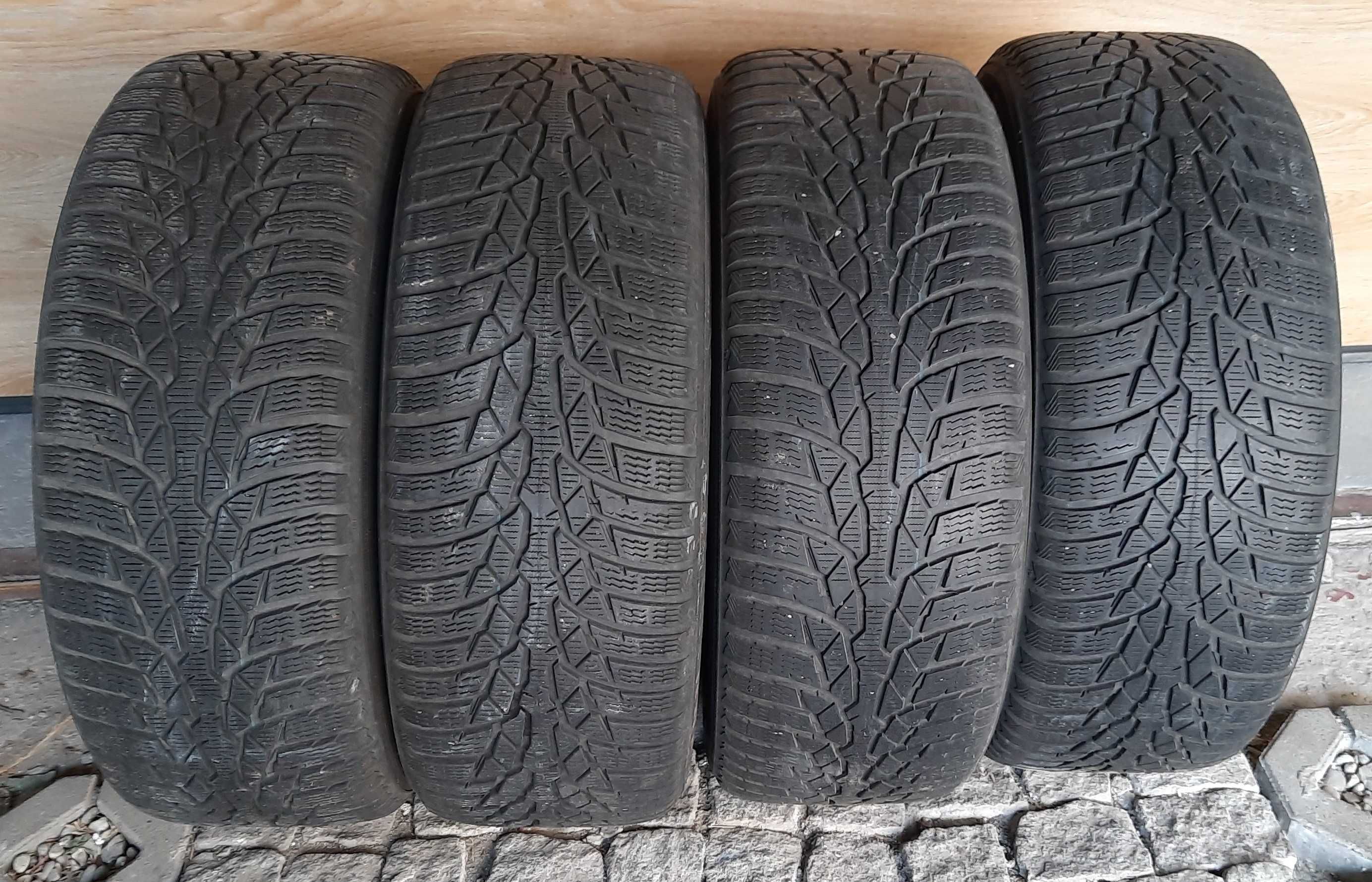 Felgi stalowe 16 cali 4x108 + opony zimowe Nokian WRD4 215/55 R16
