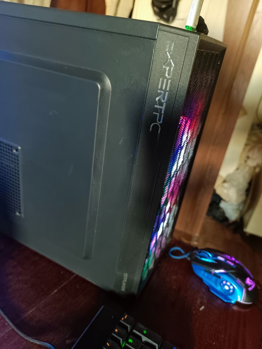 Игровой ПК i3 10100f мать b410h ОЗУ 16 gigabyte ssd 120gb hdd 1tb 1030