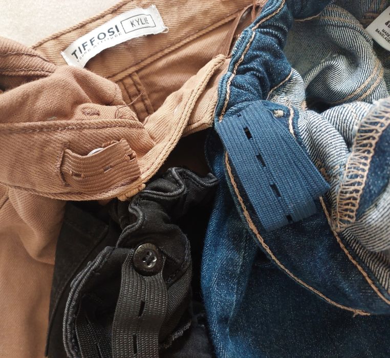 Lote 3 Calças Ganga Menina, 9-10 A