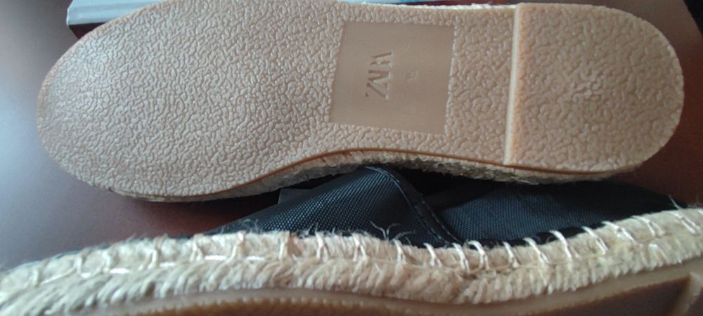 Espadryle czarne Zara