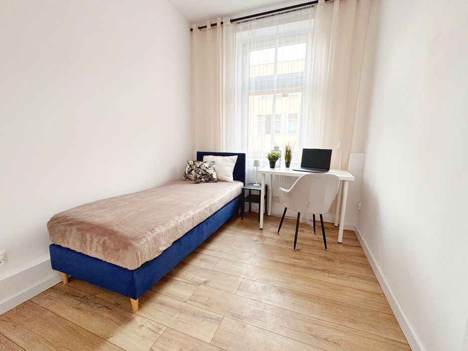 REZERWACJA| czynsz 113 zł HIT | 3 pokoje | nowe AGD | CENTRUM