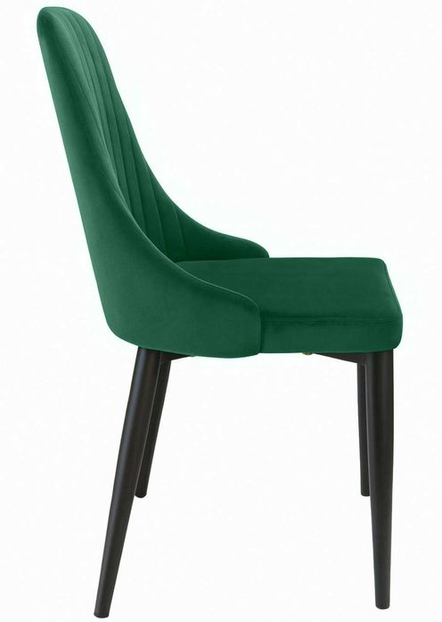 Welurowe krzesło tapicerowane do salonu i jadalni. Nowe. Wysyłka 24h