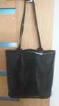 FURLA oryginalna skóra naturalna lakierowana torebka shopper kuferek