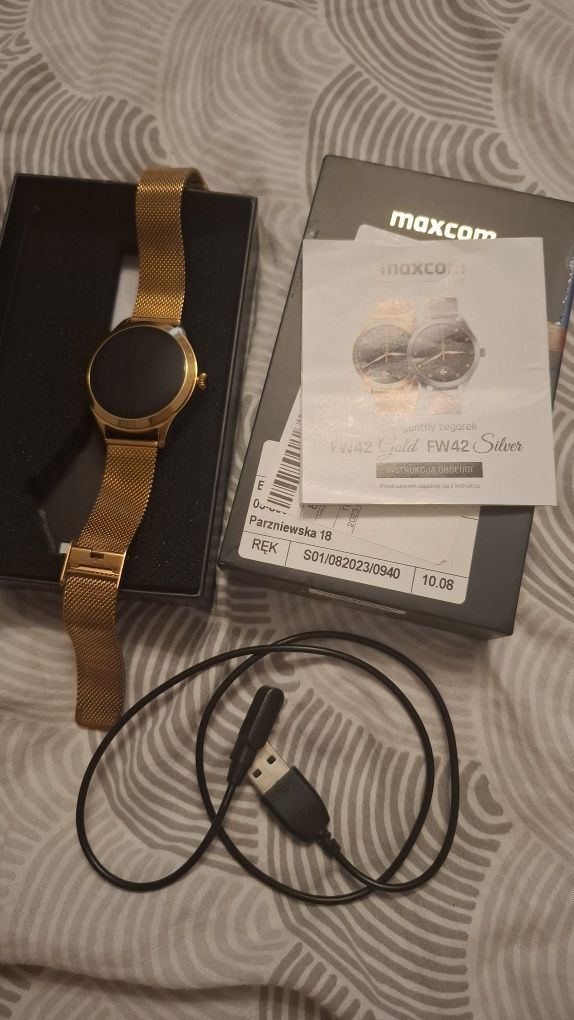 2x Maxcom 42 zlota opaska