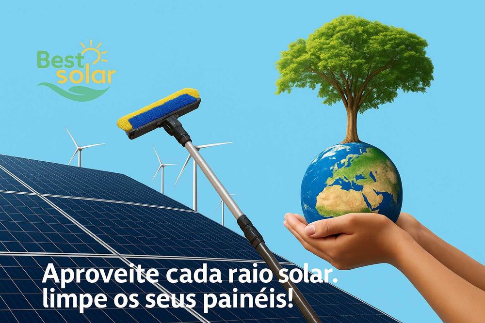 Limpeza de Paineis Solares