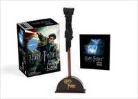 Harry Potter varinha iluminável + autocolantes - NOVO