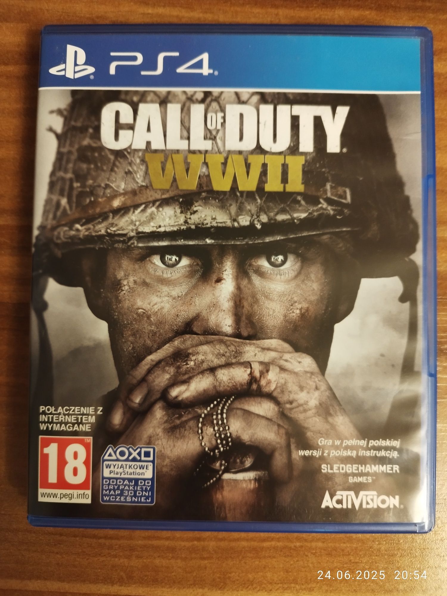 Call Of Duty WWII WW2 / Dubbing PL / Ps4 Ps5
