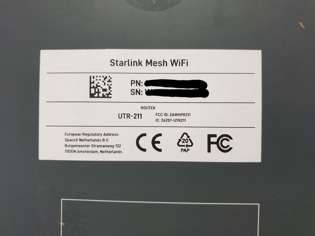 Starlink Mesh WiFi