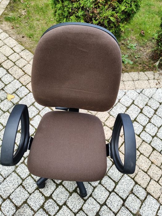 Fotel krzesło biurowy Perfect GTP NOWY brazowy