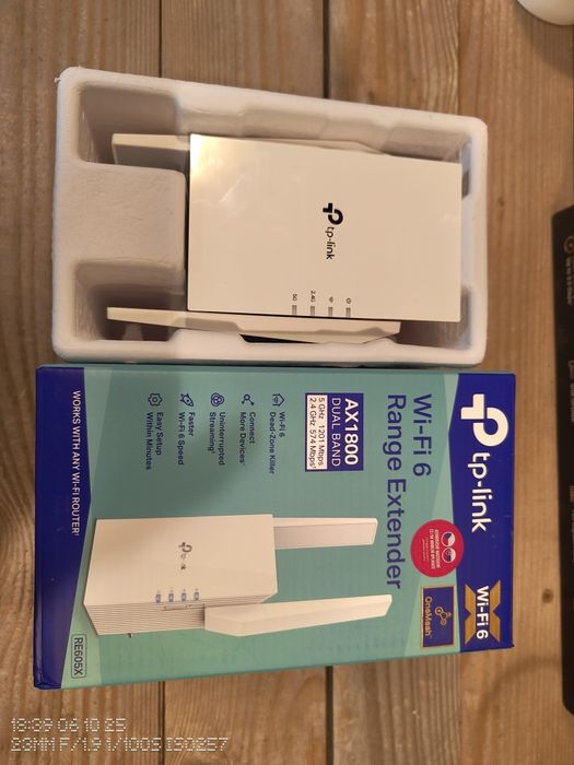 Wzmacniacz Wi-Fi 6 TP-LINK RE605X AX1800