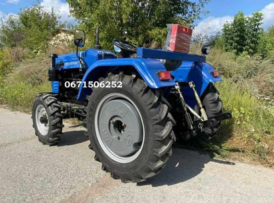 Мінітрактор Шифенг Shifeng 244 BF Дводискове зчеплення Повний привід