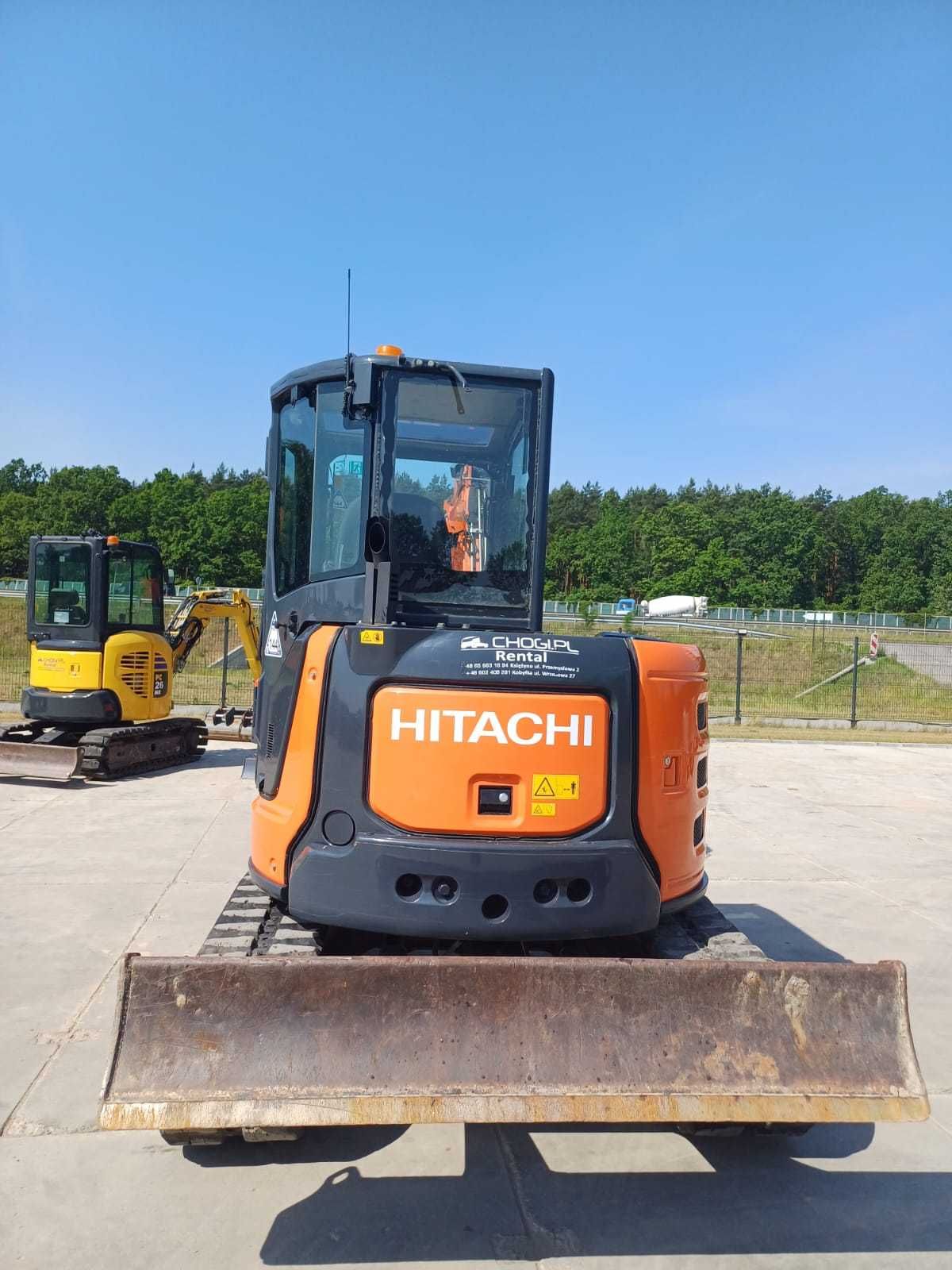 Koparka Gąsienicowa Hitachi ZX48U-5 wypożyczalnia koparki