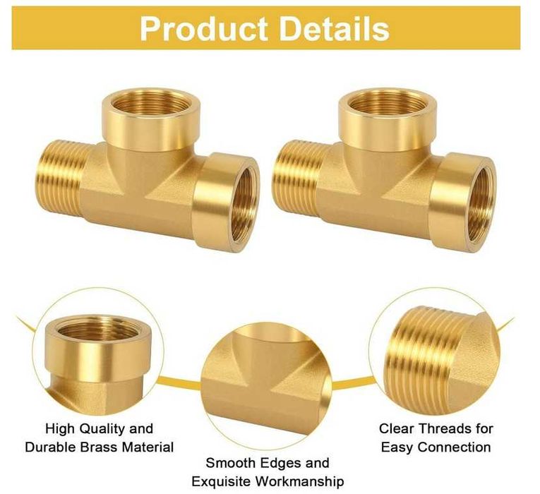 Trójnik mosiężny 3/4" AOROPS