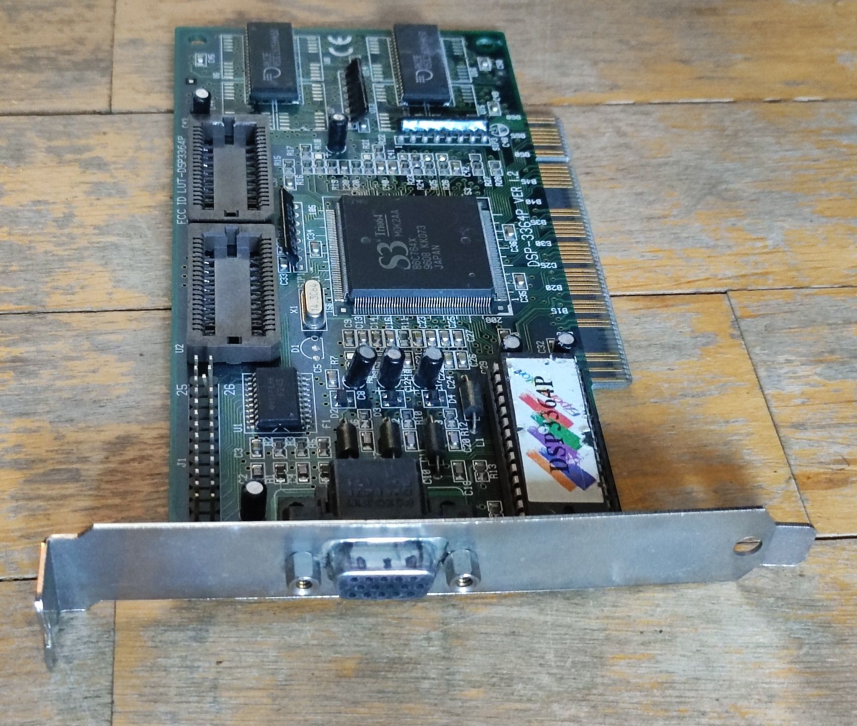 Karta graficzna S3 Trio 64 MOK2A AGP VGA retro