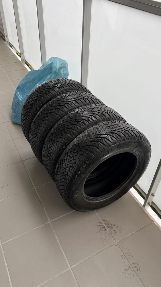 Opony 195/65 r15 continental winter contact