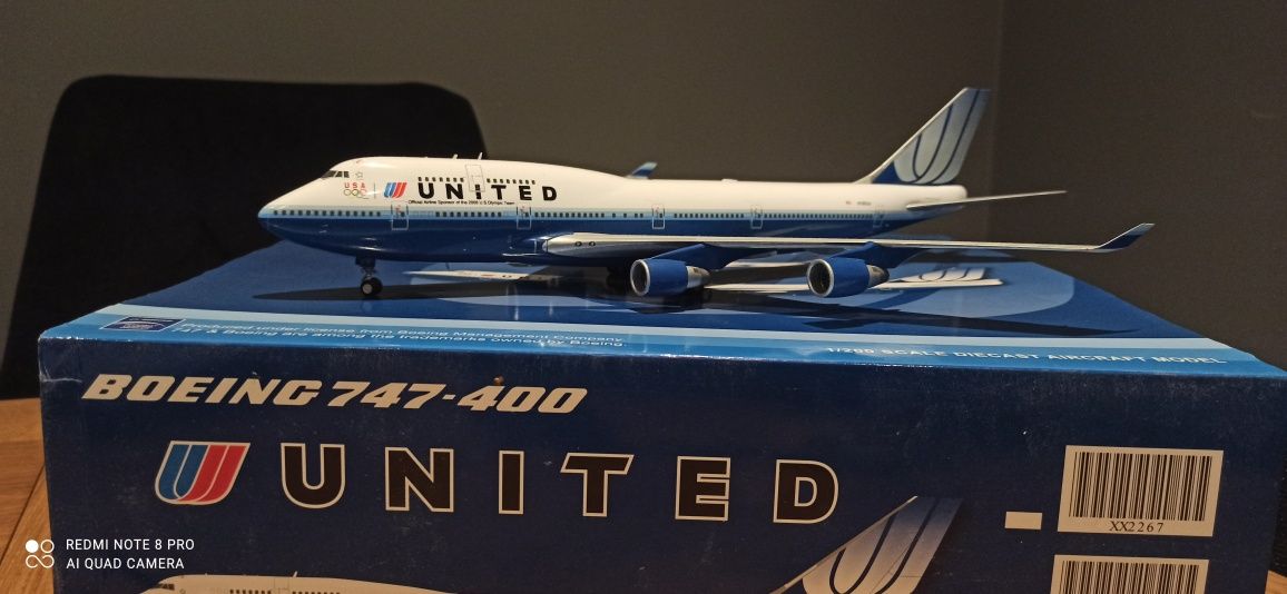 Boeing 747 United 1:200 Jc-Wings