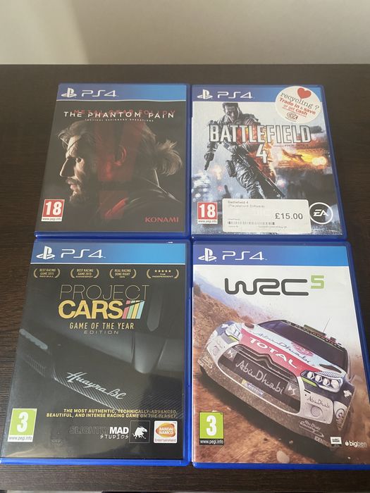 Gry na PS4 stan igiełka