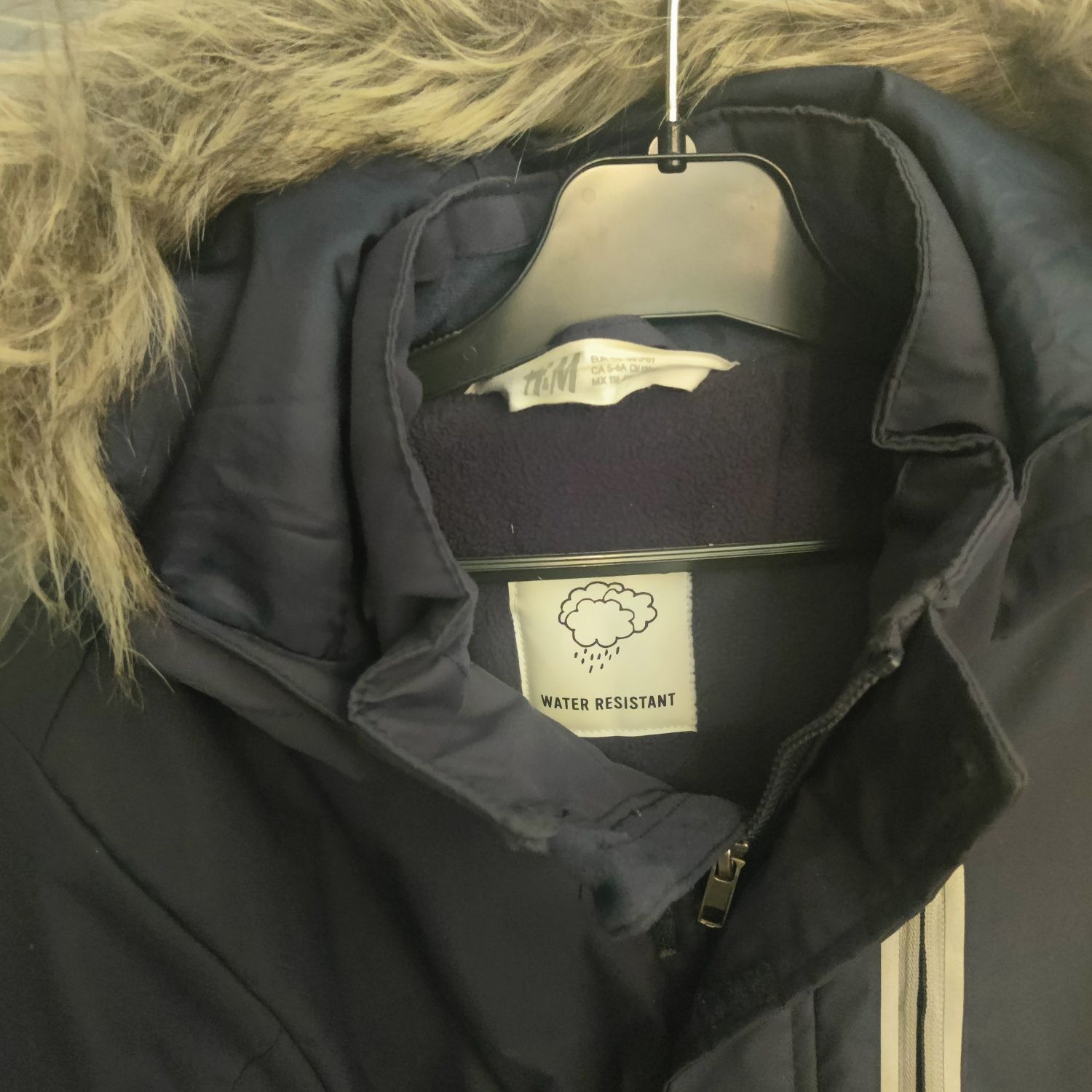 Kurtka H&M rozm 116 zimowa i na narty