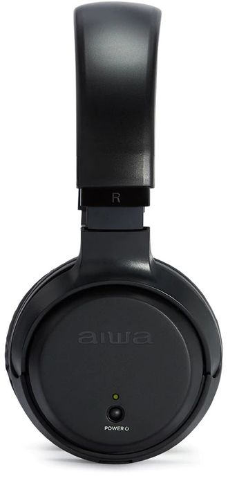 outlet słuchawki nauszne aiwa whf-880 czarny zasięg 100m