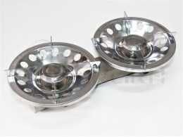 Fogão duplo super Magnum 3000 W gás/Botija gás R907