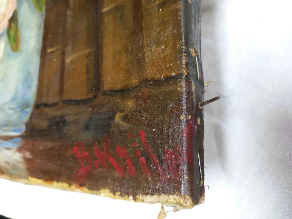 Piwonie w wazonie, martwa natura, Boris Krilov (1891 - 1977)