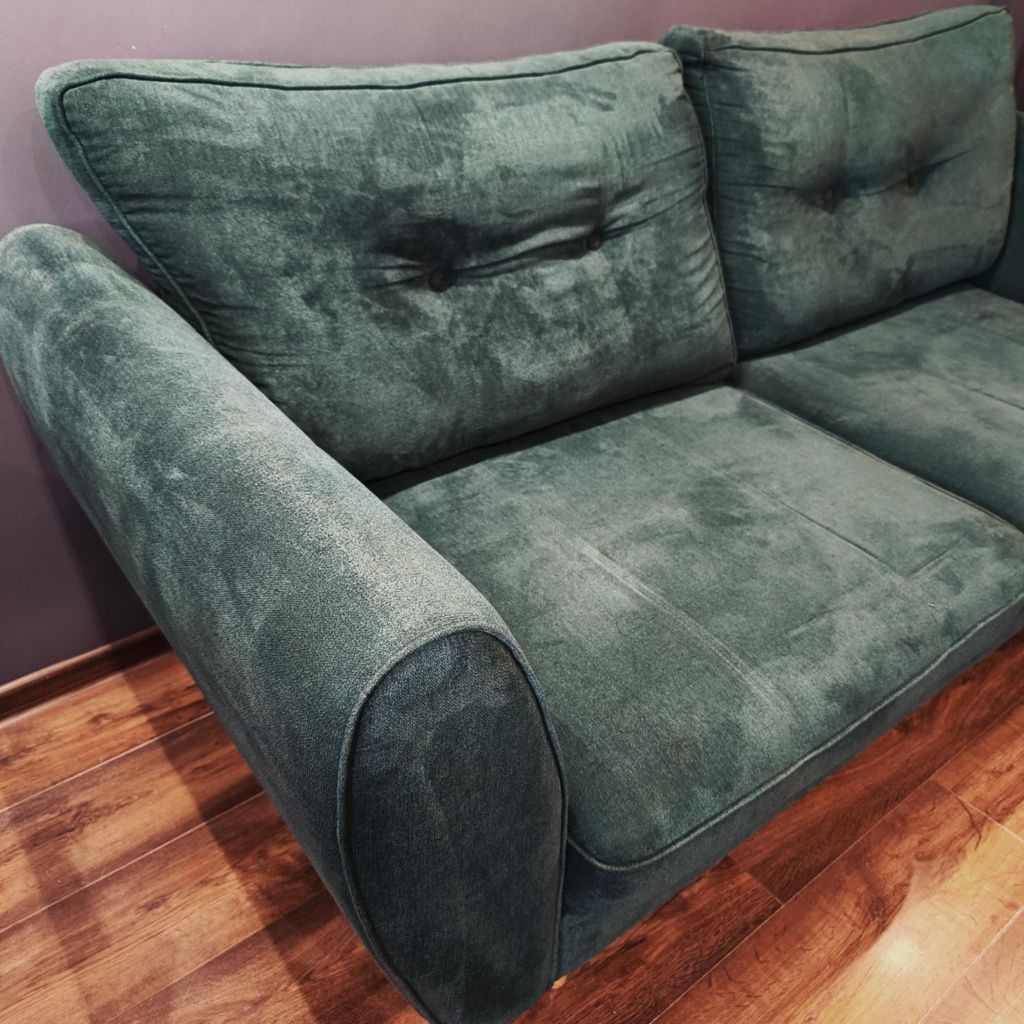 Sofa 3 osobowa butelkowa zieleń