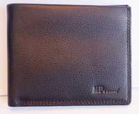 Carteira porta notas e documentos pele MP Travel Genuine Leather