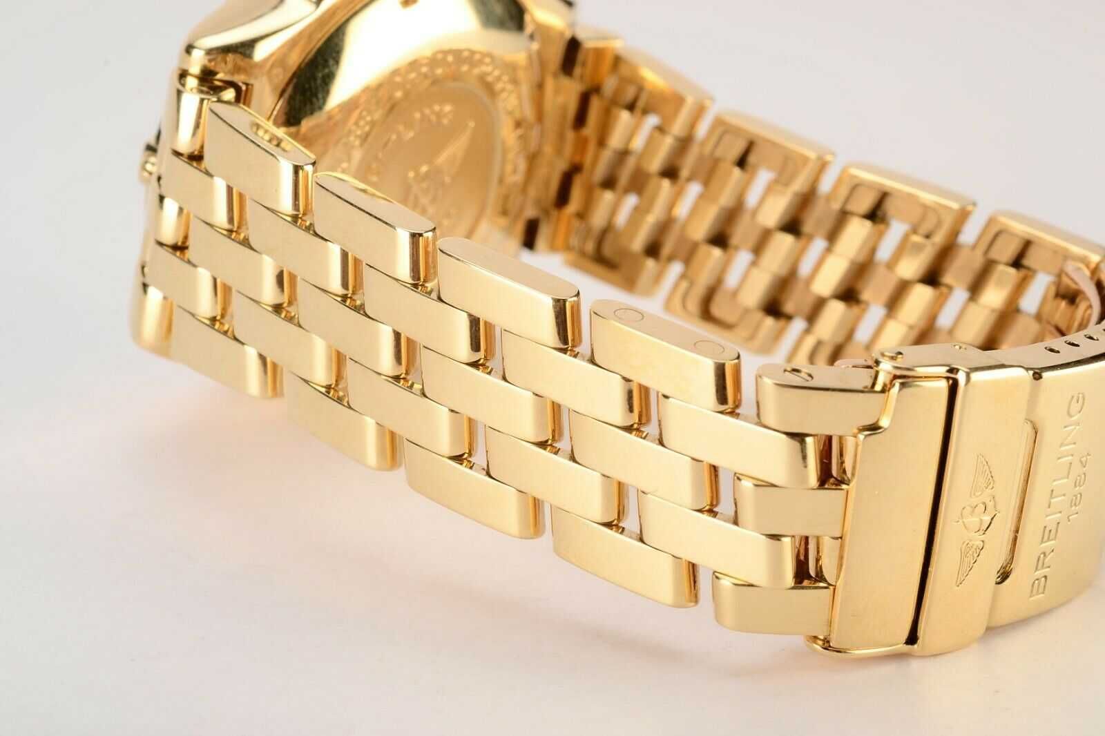 Breitling gold 18K złoto 750 link bransoleta ogniwo